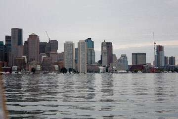 boston from the harbor