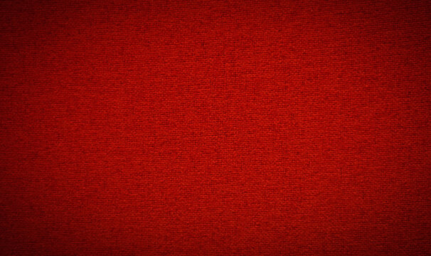 red biliard cloth color texture close up.
