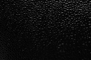 Black leather texture closeup. Black leather texture background