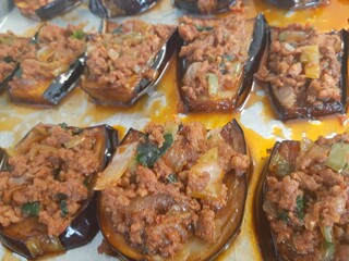 delicious vegetable dish on the plate