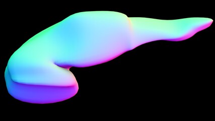 pancreas Human Digestive System Anatomy For Medical Concept 3D