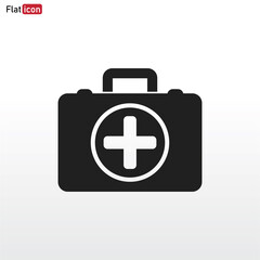 First aid icon  vector . Medical sign