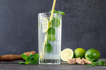 Glass of mojito