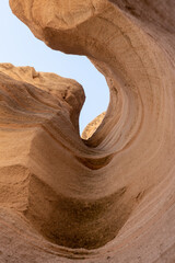 Shaped sandstone in New Mexico
