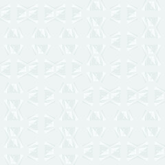 Seamless abstract pattern in white and gray colors