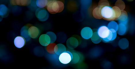 abstract christmas lights background