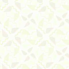 Soft seamless pattern in fresh colors