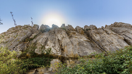 Fototapeta premium The torcal of antequera in Malaga