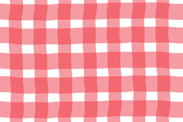 Scottish check  pattern  vector.  Pink, blue Scottish check pattern.   tablecloth vector pattern.   Check red pattern.