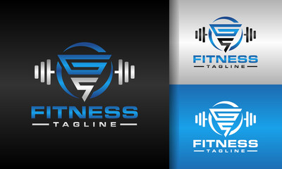 fitness letter GS logo