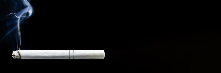 Cigarette smoke cigarette butt