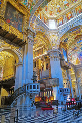 Fototapeta na wymiar Santa Maria Maggiore,Bergamo,Italy