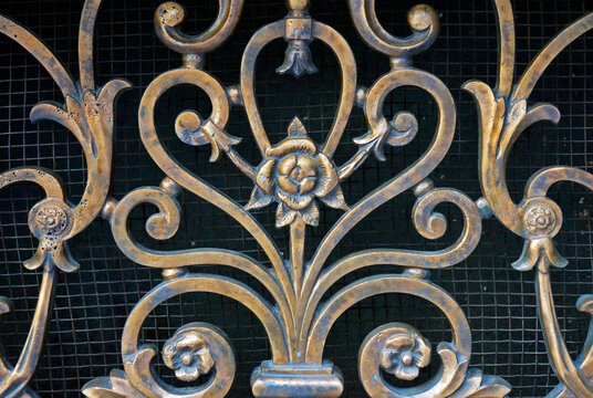 Ornamental grid detail