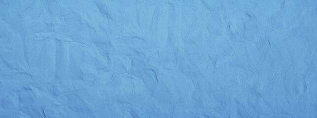 Wrinkled light blue tissue paper background