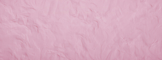 Wrinkled pink tissue paper background