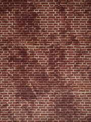 Burnt or dilapidated bricks background