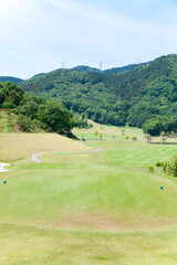 Obraz premium ゴルフ場の景観