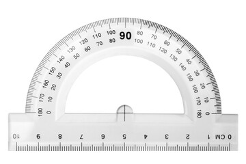 Protractor with ruler