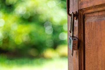 Key and the door to hope and success in the future