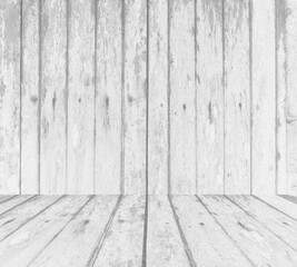 White wooden texture for background