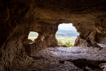 Medieval cave city Tepe-Kermen, Crimea