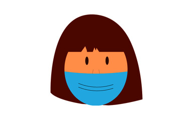 ICONO MUJER CON CUBREBOCAS