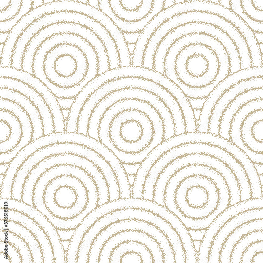 Poster abstract seamless pattern from many points. gradients and fields made of particles.