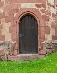 Fototapeta na wymiar old historic door