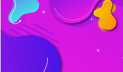 3D illustration background design Pink and blue. Abstract minimal background for web banner, Landing Page, Flyer, poster, trendy texture, brochure, futuristic design and social media.