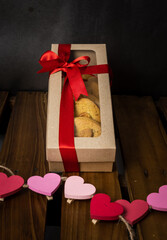 heart-shaped gift box