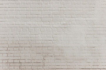 Modern white brick wall texture for background
