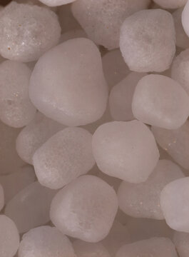 super macro shot of exotic pearl  raund salt from Africa in details very close. Ideal food spice bakground