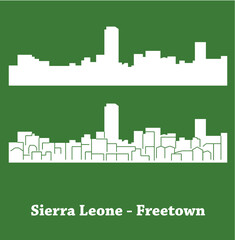 Fototapeta premium Freetown, Sierra Leone