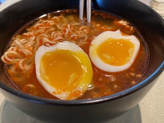 Ramen and egg