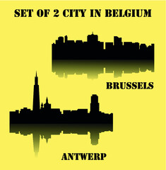 Fototapeta premium Antwerp, Brussels, Belgium ( Anvers, Bruxelles, Belgique)