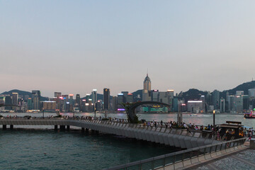 Fototapeta na wymiar Skyline von Hongkong