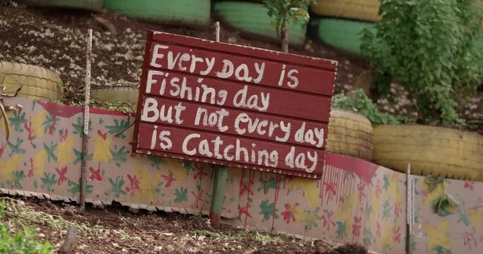 Roadside Display, Charlie's Bar, St. George's, Grenada