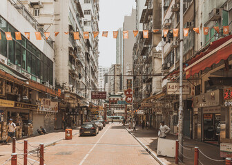 Straßen von Hongkong