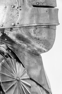 Close up of armour