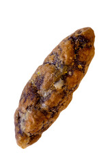 super macro shot food baground .Indian cardamom seeds shot very close up and seen in detail isolated on white