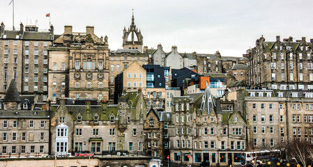 Fototapeta premium Edinburgh, Scotland. architecture of the city.