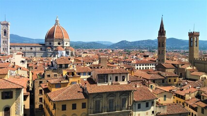 Fototapeta na wymiar City View Florence, Italy