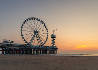 Am Strand von Scheveningen