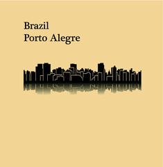 Fototapeta premium Porto Alegre, Brazil