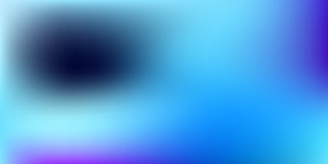 Holographic Soft. Vibrant Blue, Teal, Neon Concept