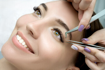Eyelash Extension Procedure.