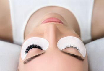 Eyelash Extension Procedure.