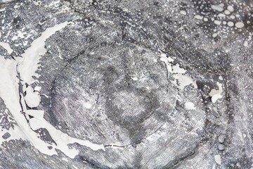 Textured surface with dirty spots and splashes of dried paint