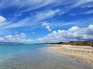 Beach on Sand Island
