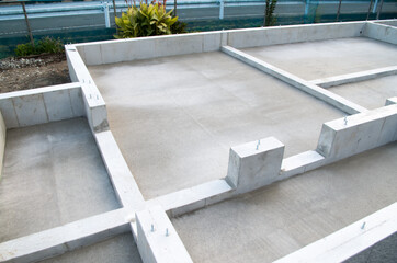 建設現場　基礎工事